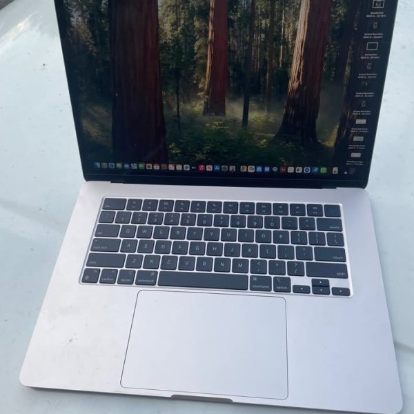 Apple MacBook Air 13.3 inch Laptop - Gold, M1 Chip, Built for Apple Intelligence, 8GB RAM, 256GB sto
