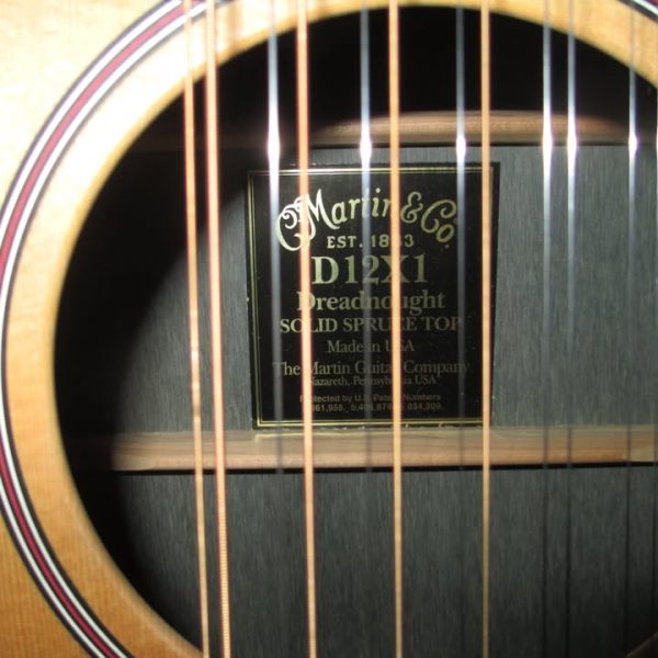 Martin 12 String acoustic guitar