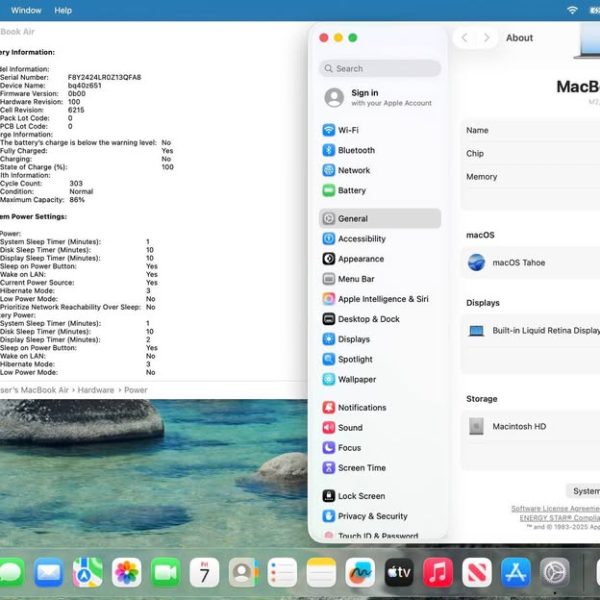 Apple MacBook Air 13" Laptop MLXW3LL/A Gray 2022 M2 8GB 256GB SSD