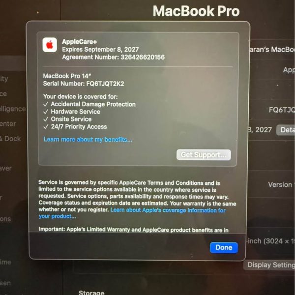 Macbook M3 pro 14.2”