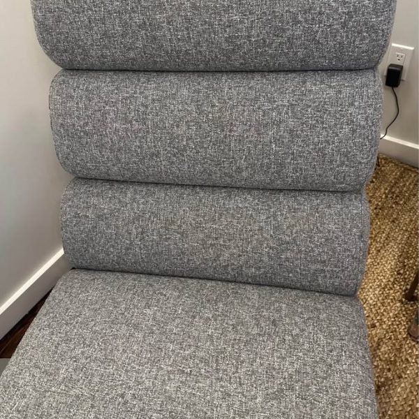 Super clean rarely used Lucca Lounge Chair (grey)