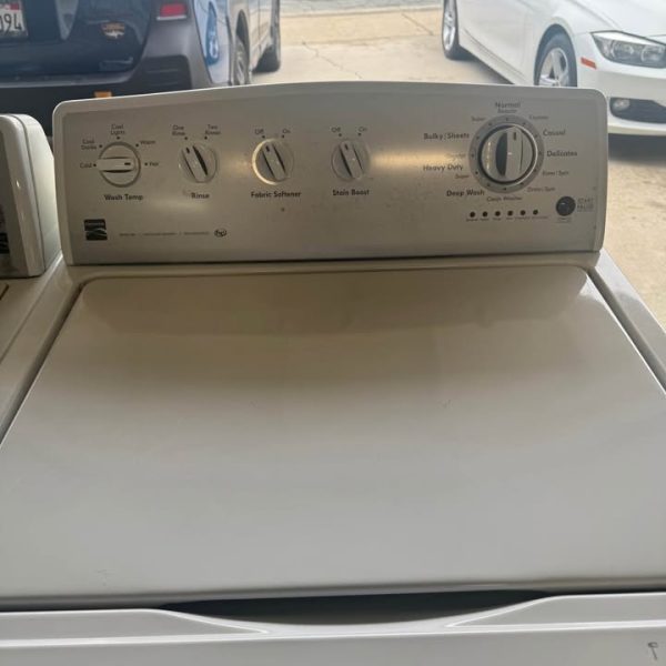 kenmore washer and dryer auto moister sensing series