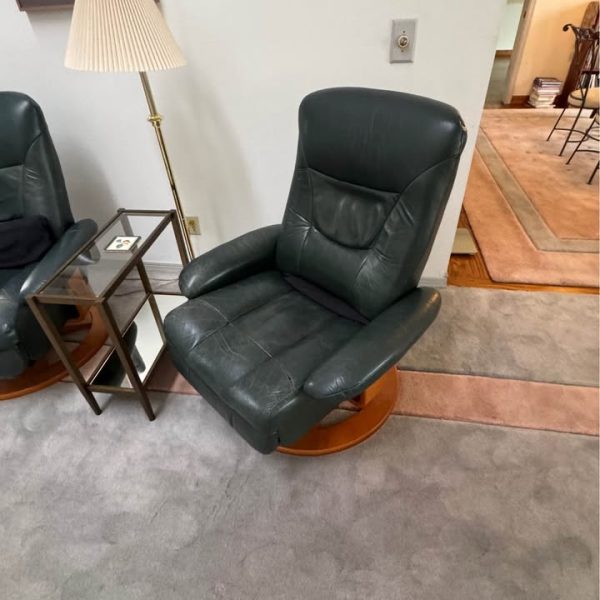 2 comfy chairs spinny