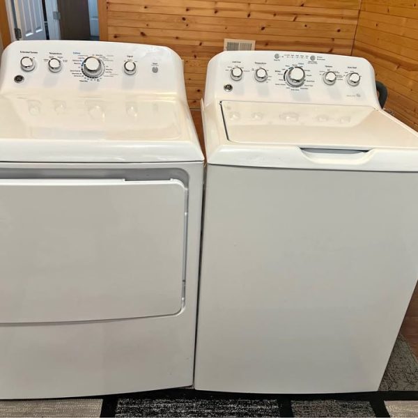 GE washer and dryer