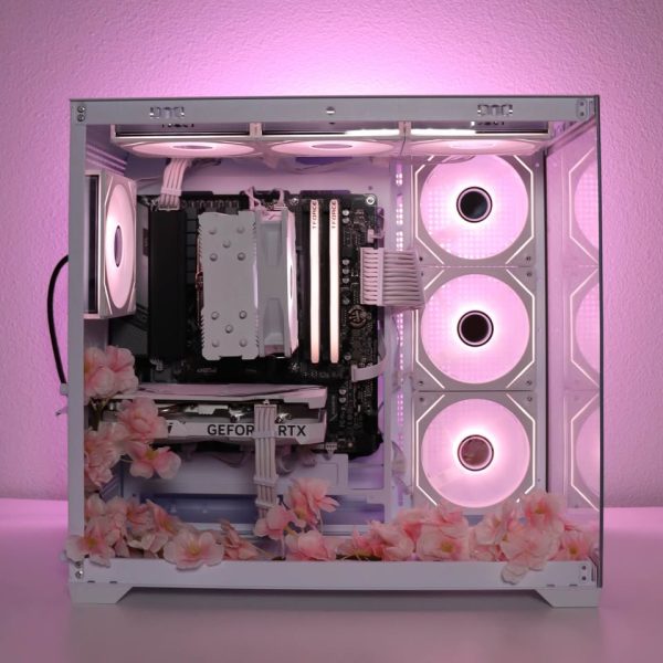 WHITE/PINK GAMING PC | R5 5500 | RTX 4060