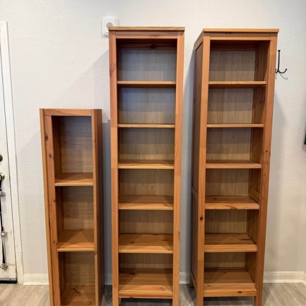 Real Wood Media Center / Bookshelves
