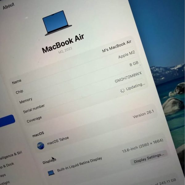 MacBook Air M2 2022