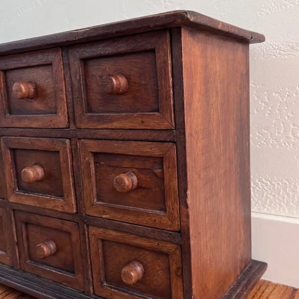 Vintage Twelve Drawer Apothecary Chest