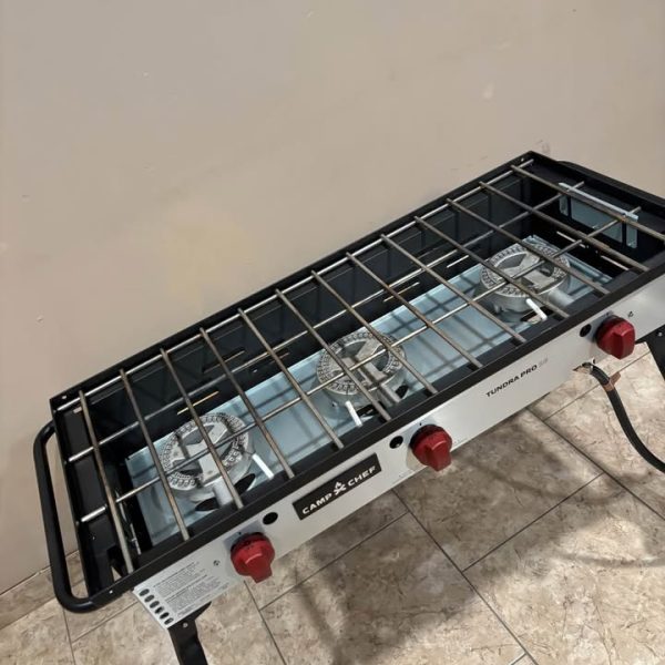 Camp X Chef 3 burner stove