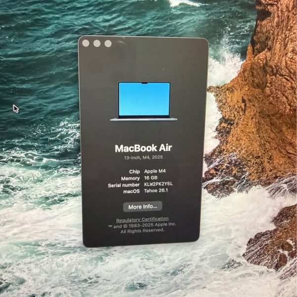 MIDNIGHT MACBOOK AIR M4