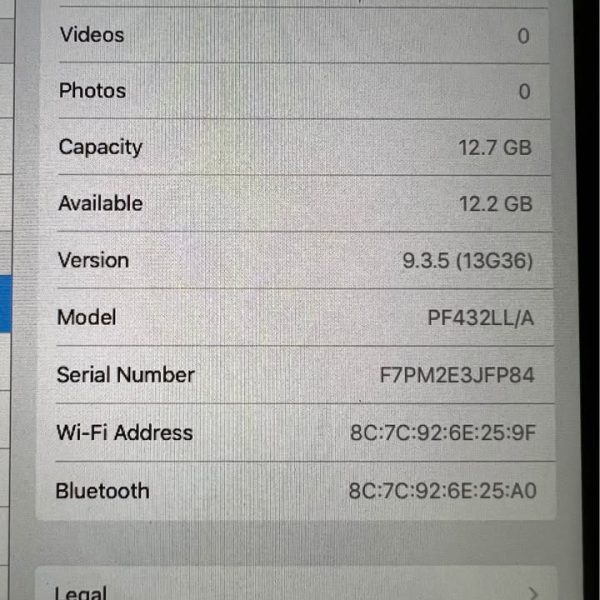 First Gen Apple Ipad Mini
