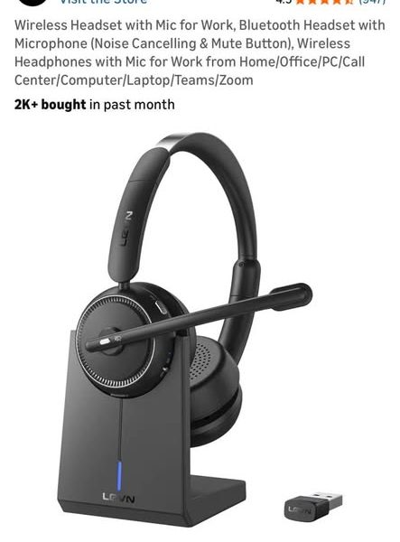 Levn Wireless Headphones