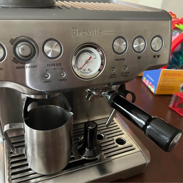 Espresso Machine BES870XL, Brushed Stainless